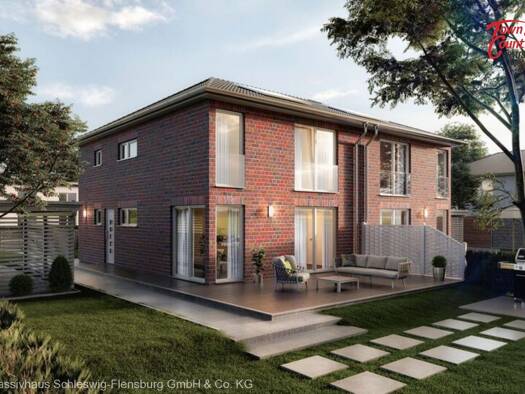 Doppelhaushälfte zum Kauf provisionsfrei 396.830 € 4 Zimmer 135,3 m² 315 m² Grundstück Schleswig 24837