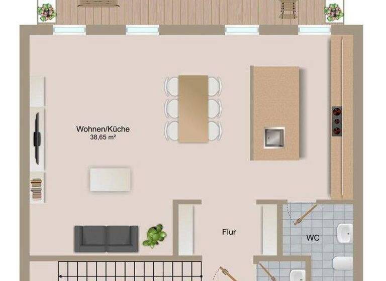 Maisonette zur Miete - Erstbezug 1.690 € 4 Zimmer 120,3 m² EG Kieselbronn 75249