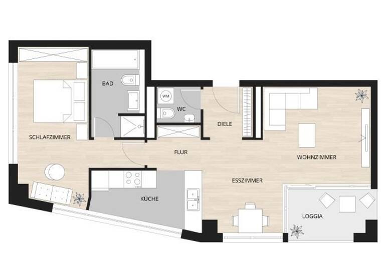 Wohnung zur Miete 1.490 € 2 Zimmer 70,2 m²<br/>Wohnfläche 7.<br/>Geschoss ab sofort<br/>Verfügbarkeit Halensee Berlin 10711