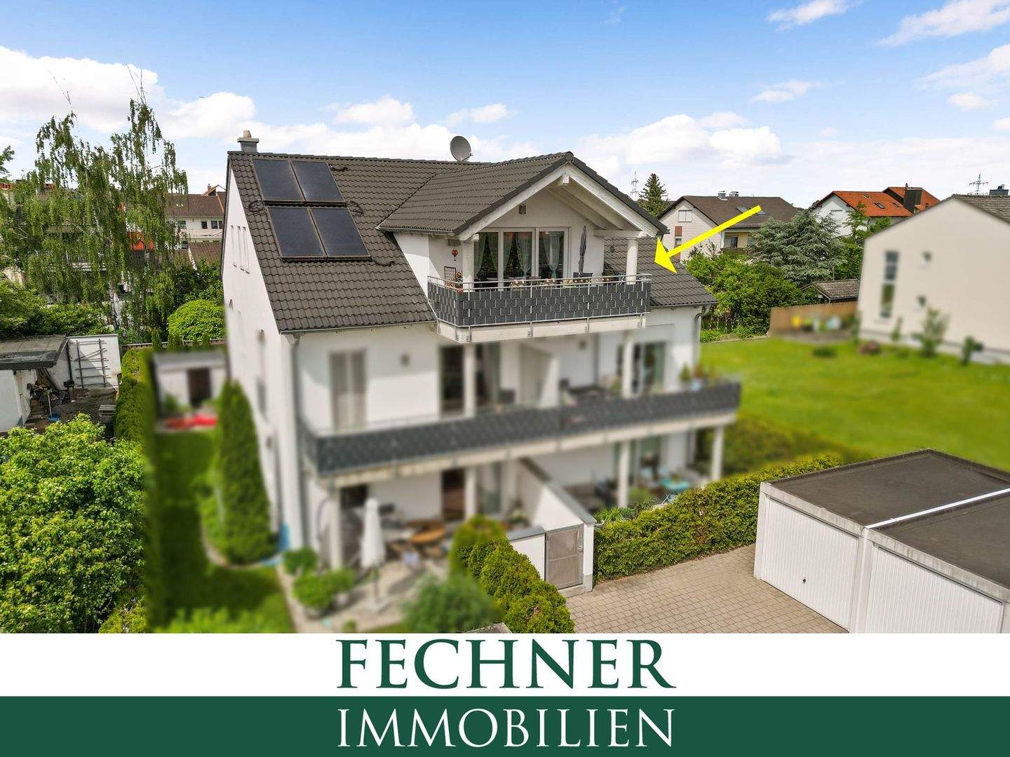Immobilie in Lenting - 3-Zimmer-Dachgeschosswohnung (gesamte Etage) mit Garage, Stellplatz und Einbauküche in Lenting! - Bild 0