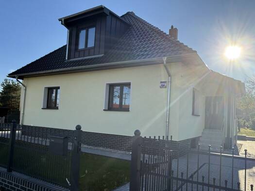 Einfamilienhaus zur Miete 2.500 € 5 Zimmer 148 m² 880 m² Grundstück Berliner Straße 134 Woltersdorf 15569