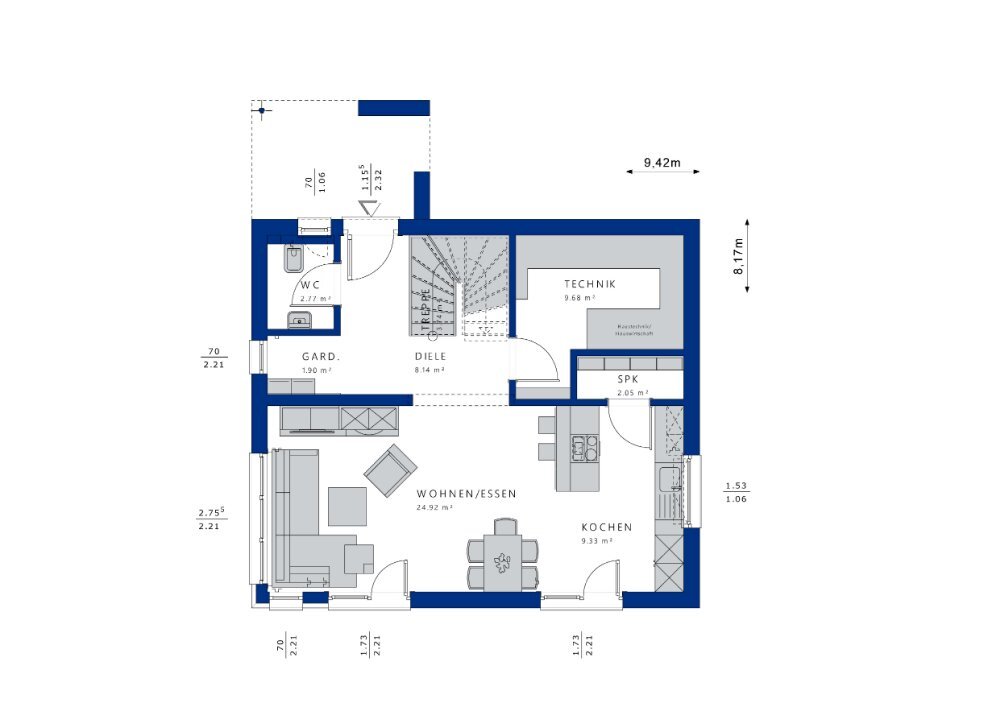 Einfamilienhaus zum Kauf provisionsfrei 440.290 € 4 Zimmer 125 m²<br/>Wohnfläche 770 m²<br/>Grundstück Wolkenstein Wolkenstein 09429