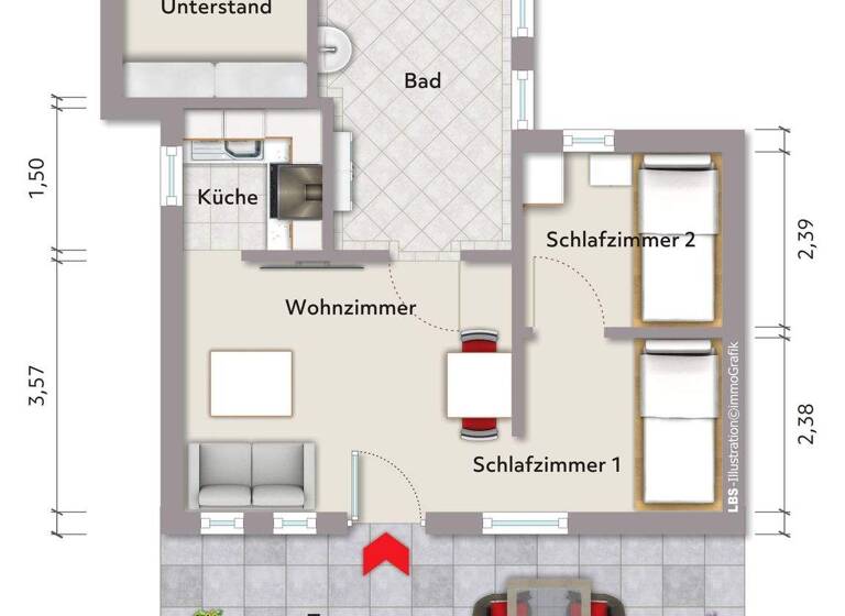 Haus zum Kauf 132.000 € 2,5 Zimmer 32 m² 448 m² Grundstück Wolzig Heidesee 15754