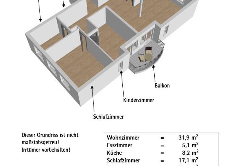 Wohnung zum Kauf 395.000 € 3 Zimmer 100 m²<br/>Wohnfläche Rheinfelden Rheinfelden 79618