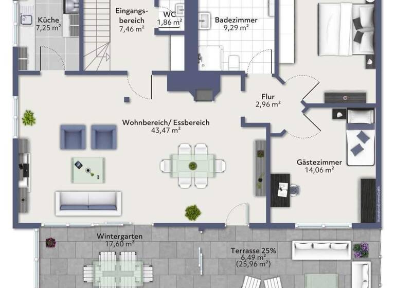 Bungalow zum Kauf 695.000 € 6 Zimmer 156 m² 592 m² Grundstück Illingen 75428