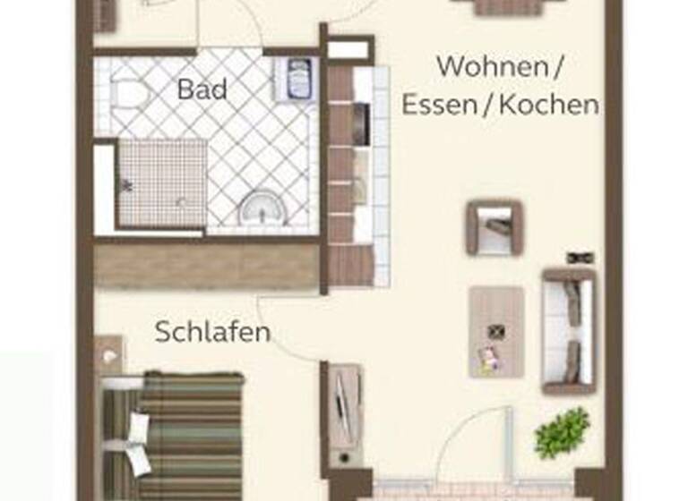 Wohnung zum Kauf 289.000 € 2 Zimmer 60 m²<br/>Wohnfläche 4.<br/>Geschoss Steinbühl Nürnberg 90443