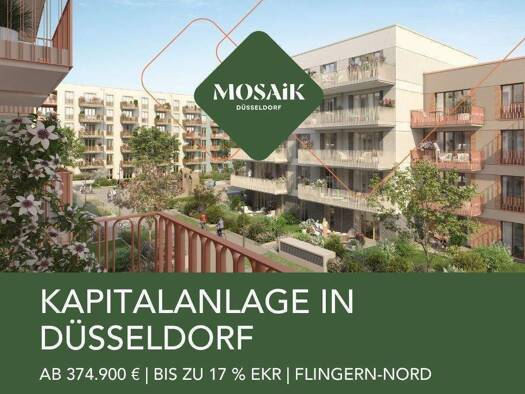 Mehrfamilienhaus zum Kauf als Kapitalanlage geeignet 374.900 € 2 Zimmer 47,6 m² Flingern Nord Düsseldorf 40235