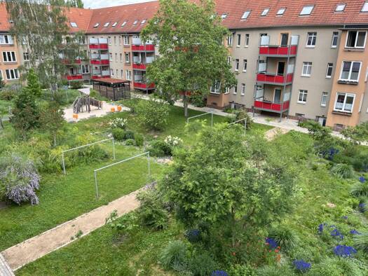 Wohnung zur Miete 497 € 2 Zimmer 63,7 m² 2. Geschoss Zachowstraße 5 Lutherplatz Süd 06110