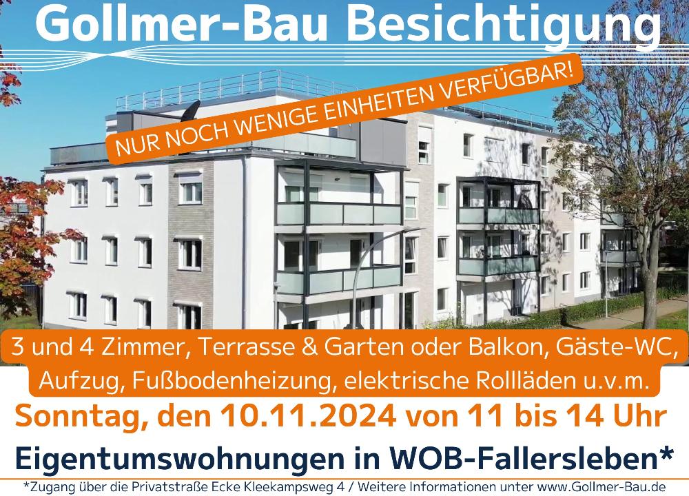 Wohnung zum Kauf 396.400 € 3 Zimmer 108,5 m²<br/>Wohnfläche 1.<br/>Geschoss Kleekampsweg 2 Fallersleben Wolfsburg 38442