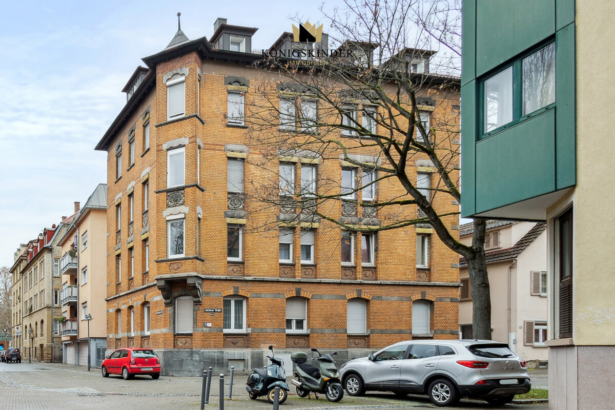 Wohnung zum Kauf 225.000 € 3 Zimmer 65 m²<br/>Wohnfläche Neckarvorstadt Stuttgart 70376