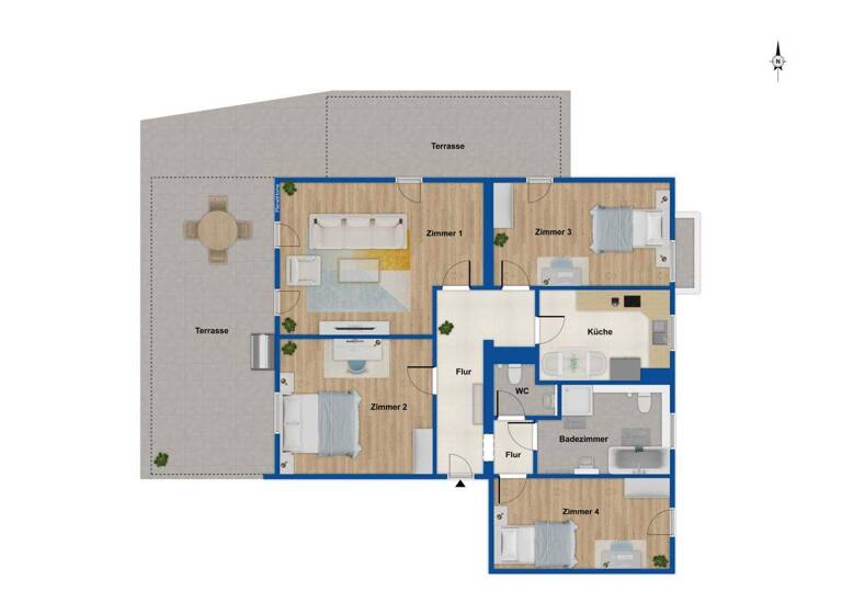 Wohnung zum Kauf provisionsfrei 399.000 € 4 Zimmer 115,3 m² EG Woltersdorf 15569