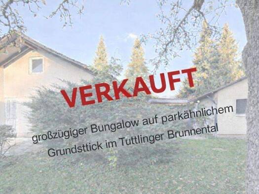 Bungalow zum Kauf 520.000 € 9 Zimmer 206 m² 1.354 m² Grundstück Tuttlingen 78532