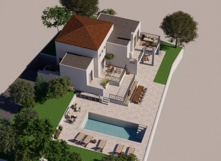 Haus zum Kauf - Erstbezug 750.000 € 5 Zimmer 251 m² 584 m² Grundstück Kreta Roussospiti 741 00