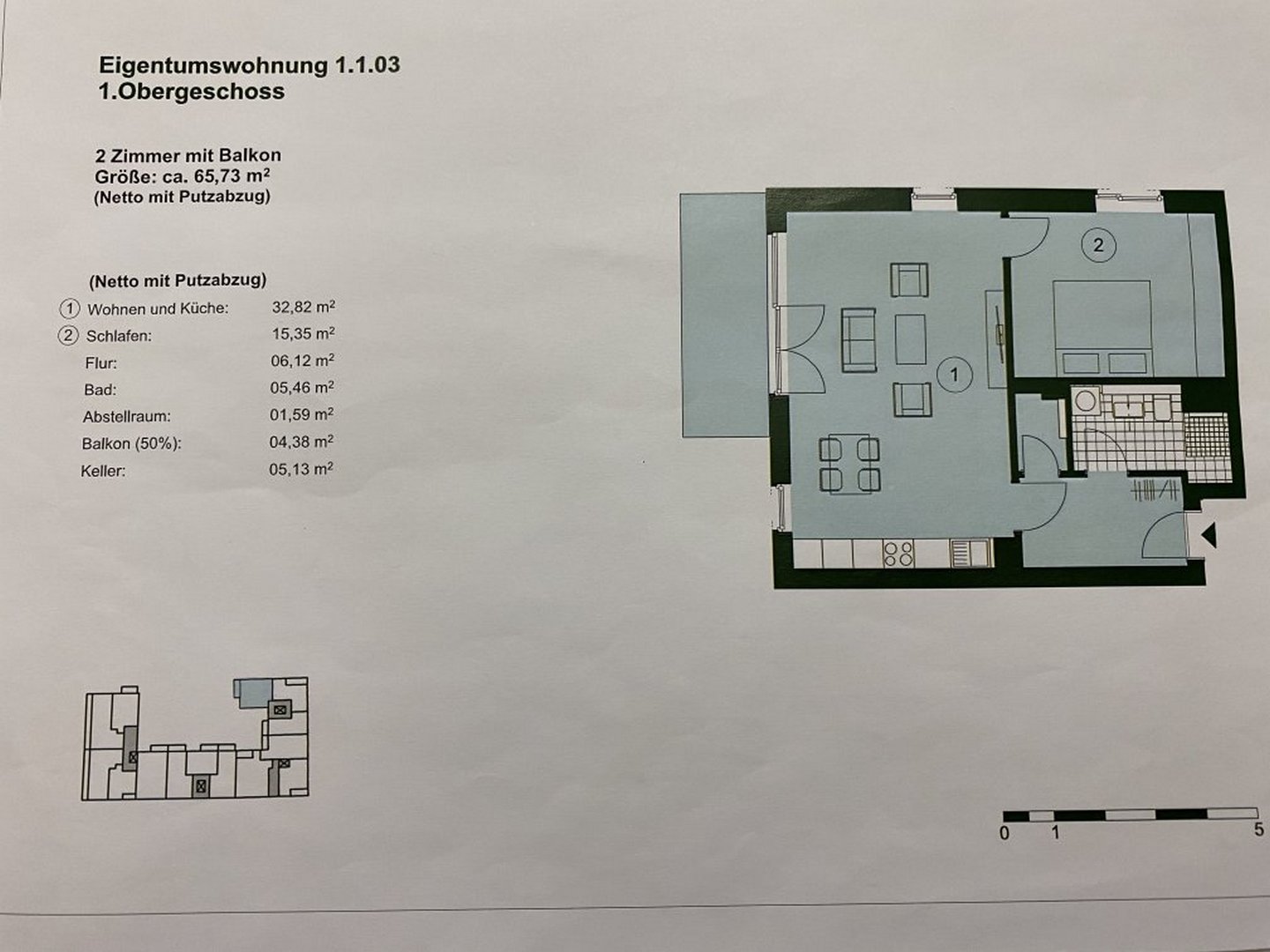 Wohnung zur Miete 680 € 2 Zimmer 66 m²<br/>Wohnfläche Ring 2 Otterndorf Hamburg 22767