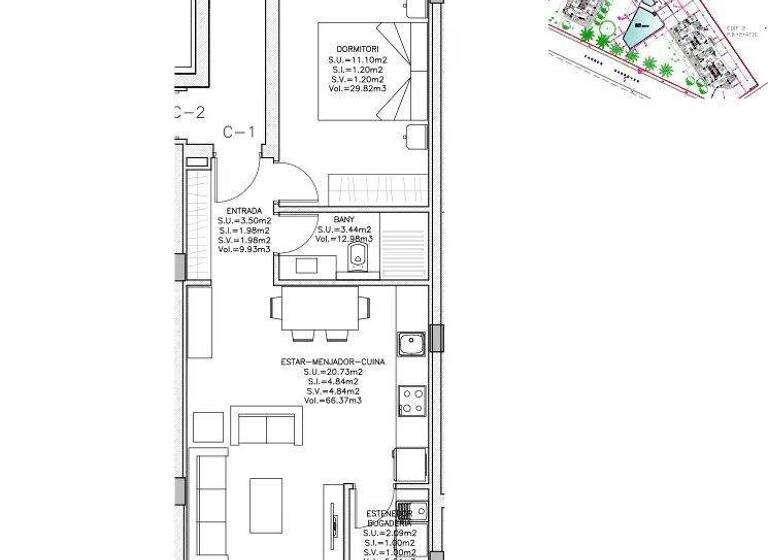 Wohnung zum Kauf - Erstbezug 560.000 € 3 Zimmer 87,2 m² 5. Geschoss Sa Coma 07560