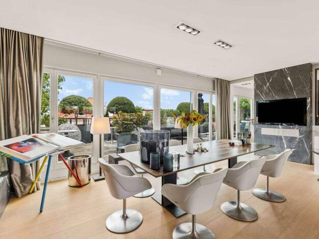 Penthouse zum Kauf provisionsfrei 3.685.000 € 5 Zimmer 303 m² 5. Geschoss Babelsberger Straße 38 Wilmersdorf Berlin 10715