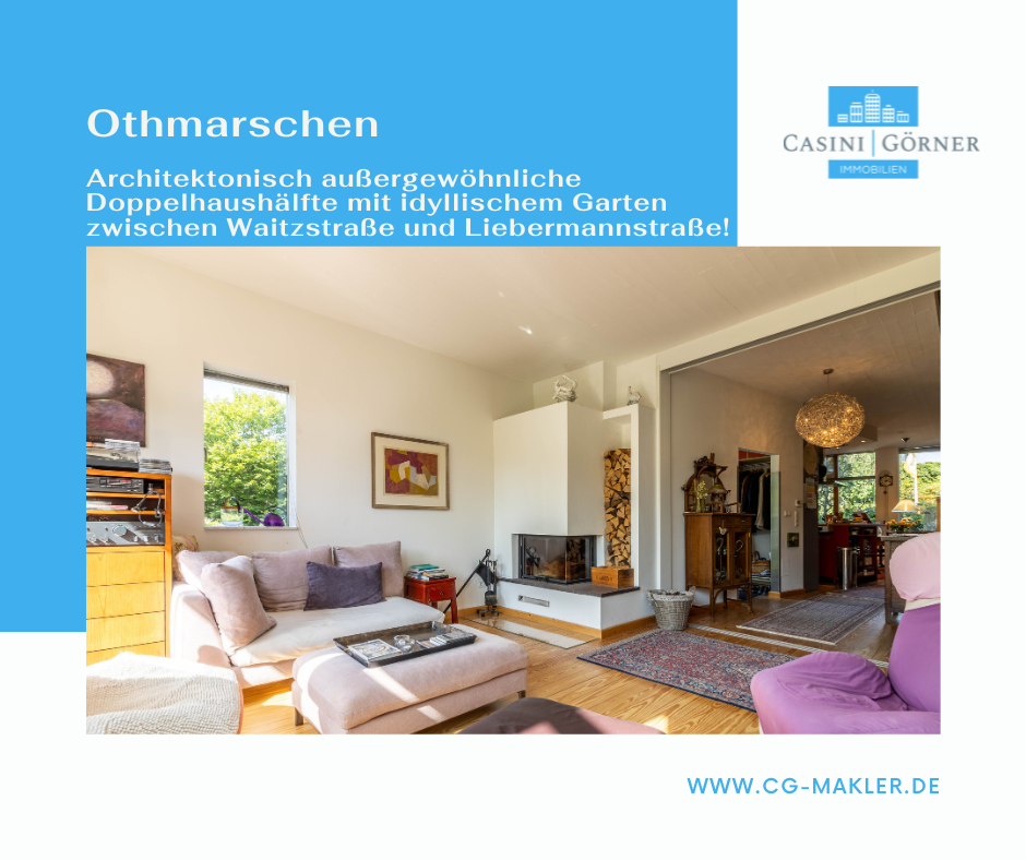 Doppelhaushälfte zum Kauf 1.295.000 € 5 Zimmer 185 m²<br/>Wohnfläche 291 m²<br/>Grundstück Othmarschen Hamburg 22605