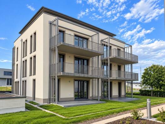 Wohnung zur Miete - Erstbezug 1.600 € 4 Zimmer 100,3 m² EG frei ab sofort Am Eichelberg 1 f Medingen Ottendorf-Okrilla 01458