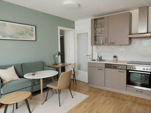 Wohnung zur Miete 700 € 1,5 Zimmer 37 m² Geschoss 1/2 frei ab sofort Bleiweiß Nürnberg 90461