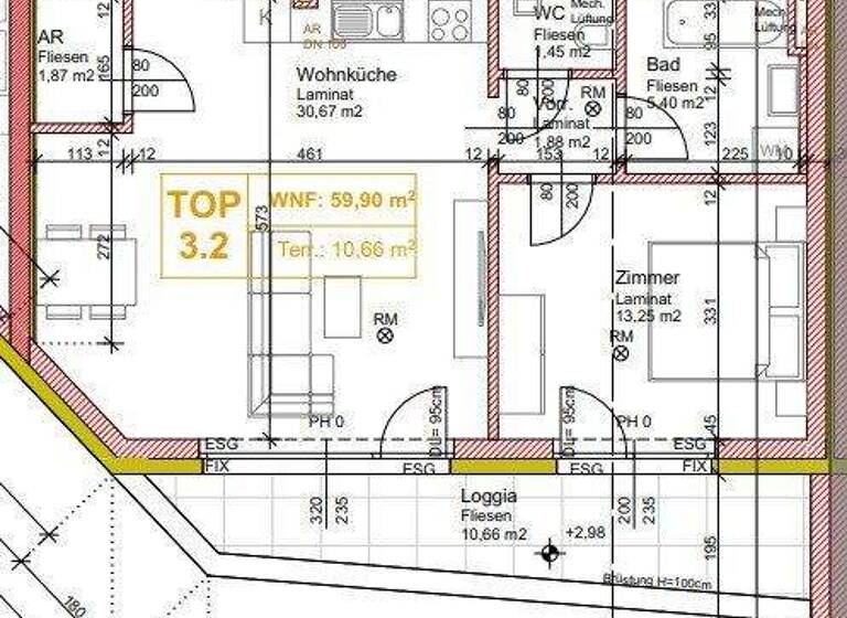 Wohnung zum Kauf - Erstbezug 285.000 € 2 Zimmer 59,9 m² frei ab sofort Münichsthal 2122