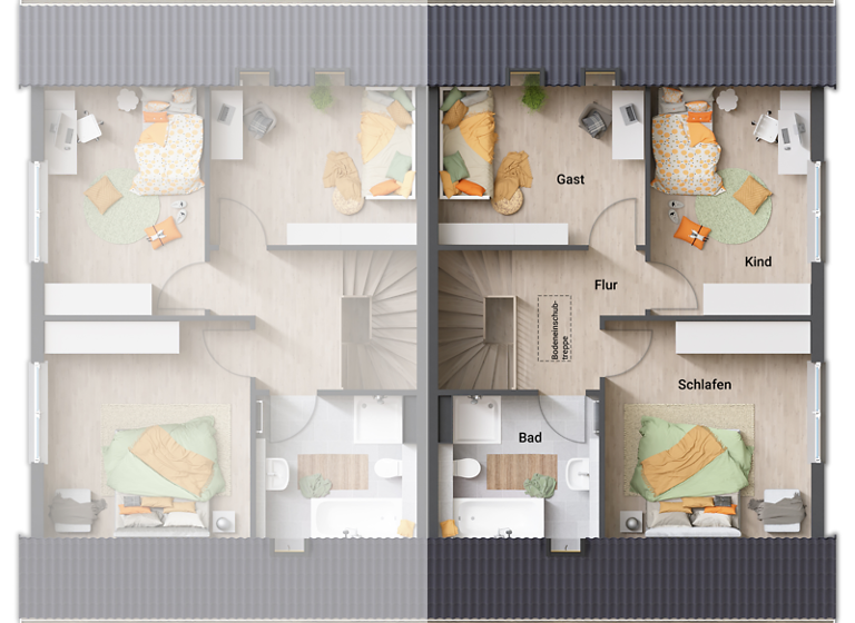 Wohnung zum Kauf provisionsfrei 386.360 € 4 Zimmer 110 m² Birgelen Wassenberg Rothenbach 41849