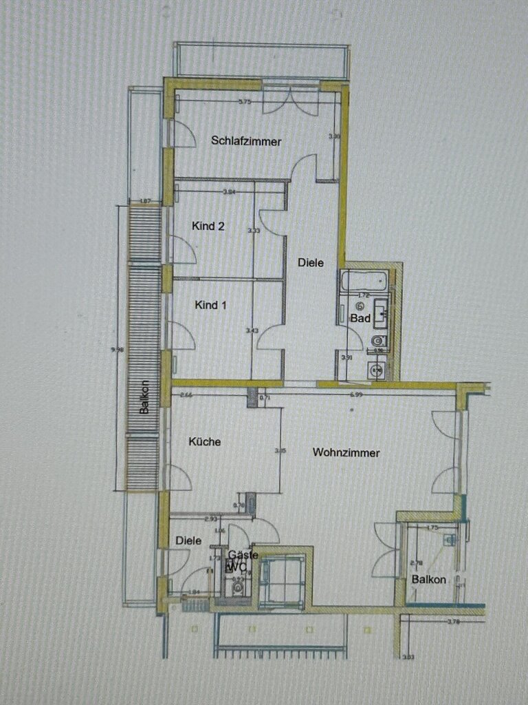 Wohnung zur Miete 1.628 € 3,5 Zimmer 130,2 m²<br/>Wohnfläche 3.<br/>Geschoss 01.03.2025<br/>Verfügbarkeit Moritzstraße 41 Rüttenscheid Essen 45131