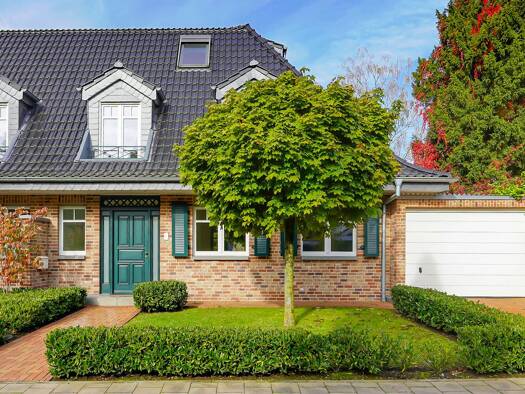 Doppelhaushälfte zur Miete 3.600 € 5 Zimmer 200 m² 560 m² Grundstück Düsseldorf 40489