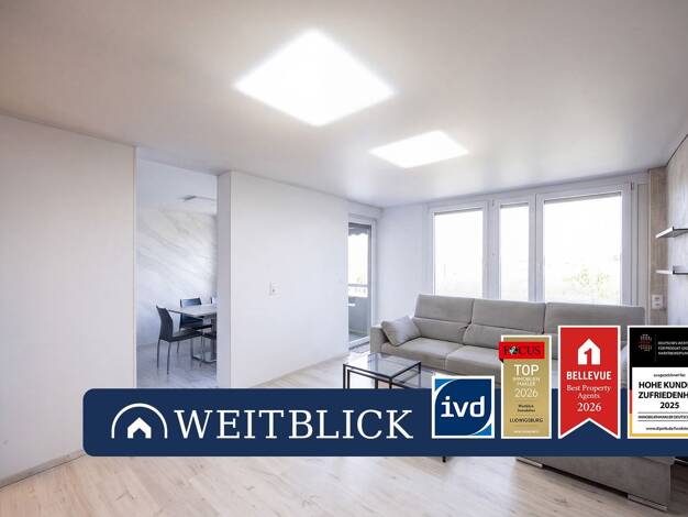 Wohnung zum Kauf 269.000 € 3,5 Zimmer 77,1 m² 4. Geschoss Eglosheim Ludwigsburg 71634