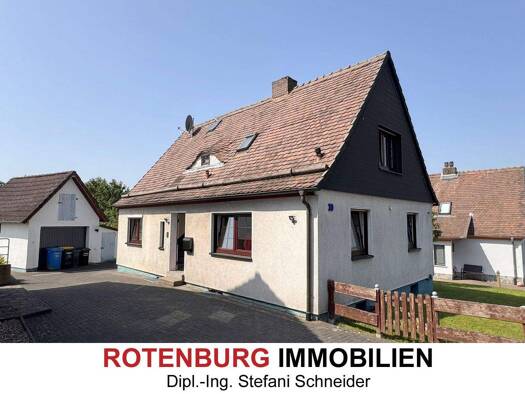 Einfamilienhaus zur Miete 560 € 4,5 Zimmer 111 m² 507 m² Grundstück frei ab sofort Solz Bebra 36179