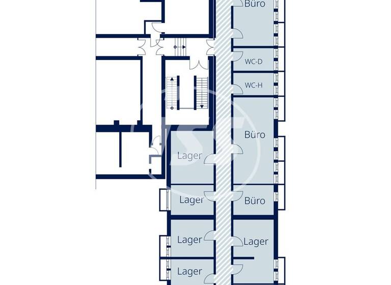Bürofläche zur Miete provisionsfrei 7 € 699,3 m² Bürofläche Virchowstraße 16 Coburg 96450