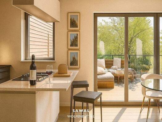 Penthouse zum Kauf - Erstbezug provisionsfrei 530.000 € 3 Zimmer 118,1 m² Anton-Wilhelm-Amo-Straße 4 Fümmelse Wolfenbüttel 38304