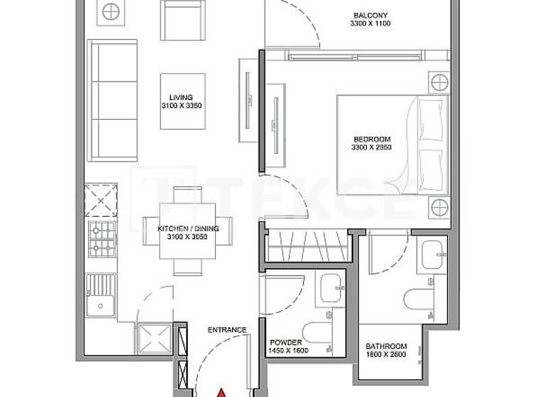Studio zum Kauf 507.000 € 3 Zimmer 60 m² 2. Geschoss Umm Al Quwain