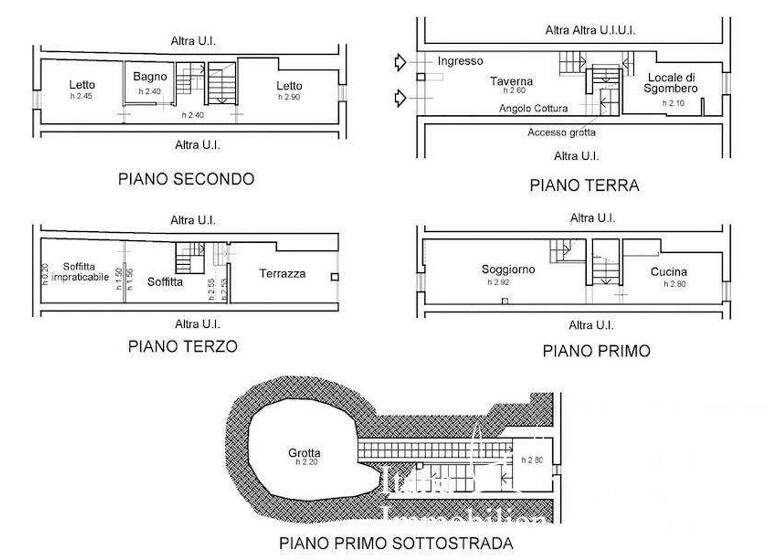 Wohnung zum Kauf 340.000 € 7 Zimmer 140 m² Citta' Della Pieve 06062
