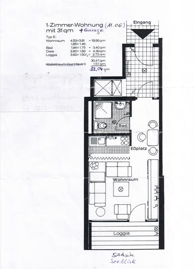 Wohnung zum Kauf 142.000 € 1,5 Zimmer 32 m²<br/>Wohnfläche 11.<br/>Geschoss 01.03.2025<br/>Verfügbarkeit Spiegelberg 1 Immenstaad Immenstaad am Bodensee 88090