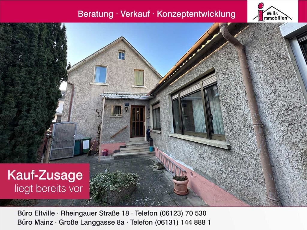 Einfamilienhaus zum Kauf 359.000 € 7 Zimmer 140 m²<br/>Wohnfläche 384 m²<br/>Grundstück Mombach Mainz 55120