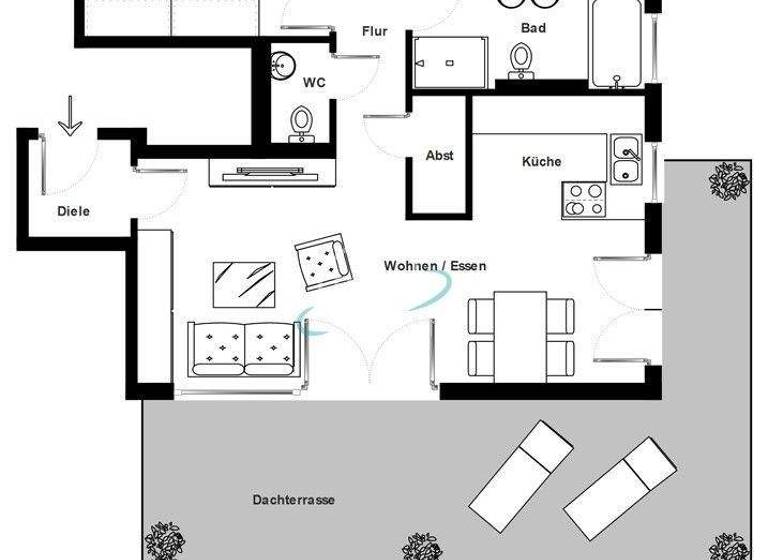 Wohnung zum Kauf 429.000 € 3 Zimmer 105,3 m² Öhringen 74613