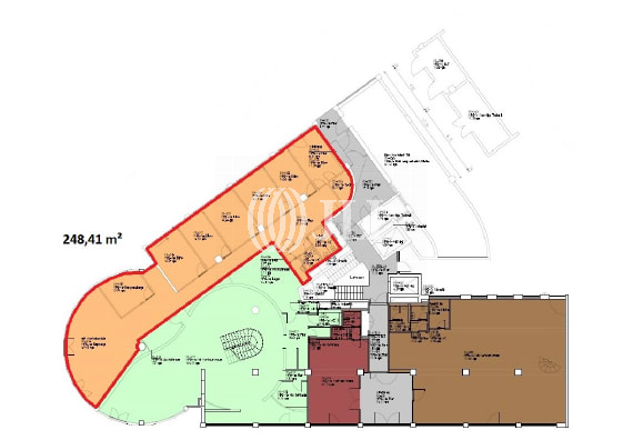 Bürofläche zur Miete provisionsfrei 11,50 € 2.186,3 m²<br/>Bürofläche Sellerhausen-Stünz Leipzig 04105