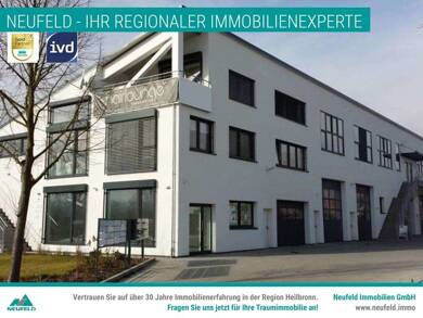 Bürofläche zur Miete 515 € 1 Zimmer 47 m² Bürofläche Am Willenbach 3/1 Oedheim Oedheim 74229
