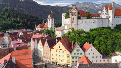 Wohnung zum Kauf 490.000 € 4 Zimmer 102 m² Dachgeschoss, 4. Geschoss frei ab sofort Füssen Füssen 87629