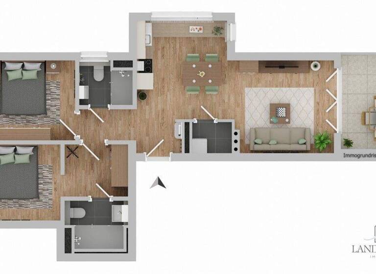 Wohnung zum Kauf 559.000 € 3 Zimmer 73 m² 2. Geschoss Neustadt Neustadt in Holstein 23730