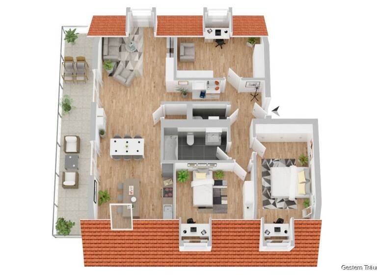 Wohnung zum Kauf provisionsfrei 597.000 € 4 Zimmer 113,7 m² Neustadt Titisee-Neustadt 79822