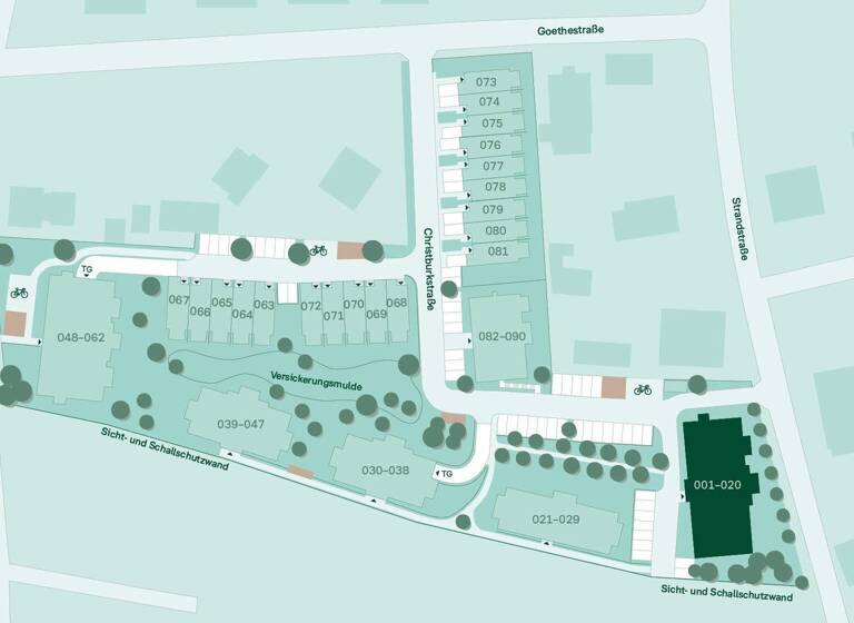 Wohnung zum Kauf - Neubau provisionsfrei 319.000 € 3 Zimmer 69 m² 3. Geschoss Christburkstraße 2 Kölpinsee Loddin 17459