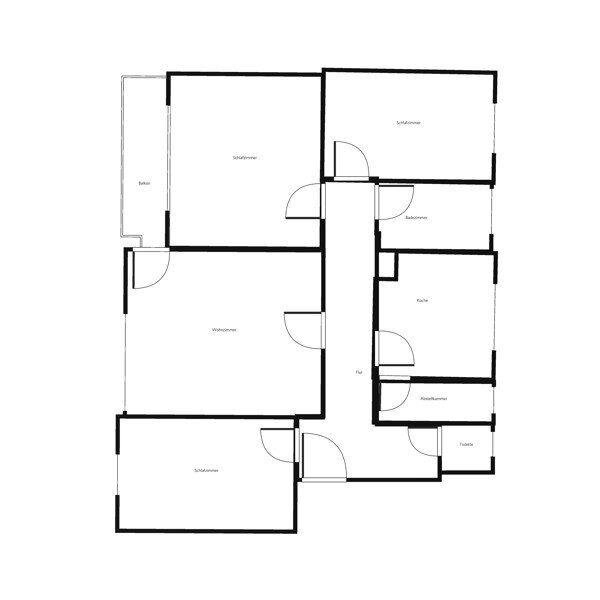 Wohnung zur Miete 735 € 4 Zimmer 82,6 m²<br/>Wohnfläche 1.<br/>Geschoss 01.12.2024<br/>Verfügbarkeit Schlesische Str. 2 Dodesheide 82 Osnabrück 49088