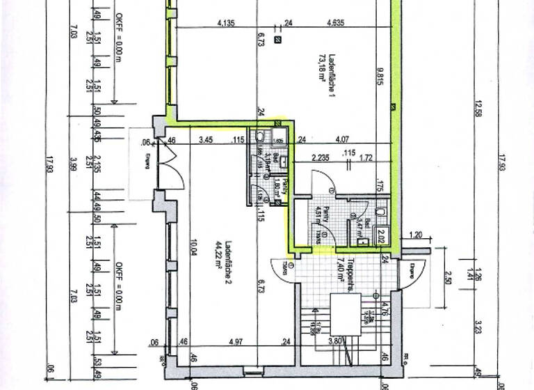Bürofläche zur Miete 980 € 1 Zimmer 73,2 m² Bürofläche Jesteburg 21266