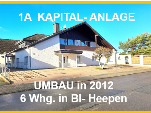 Mehrfamilienhaus zum Kauf als Kapitalanlage geeignet 1.190.000 € 15 Zimmer 536 m² 890 m² Grundstück Innenstadt Bielefeld 33602