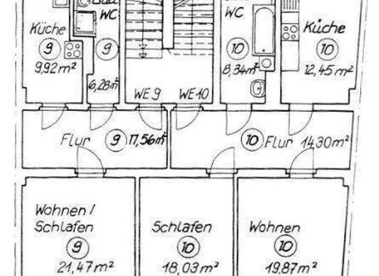 Studio zur Miete 450 € 1 Zimmer 49 m² 4. Geschoss frei ab sofort Weißeritzstr. 24 Friedrichstadt Dresden 01067