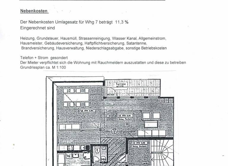Penthouse zur Miete 1.300 € 3,5 Zimmer 95 m² Geschoss 3/4 frei ab 01.03.2026 Innenstadt Rosenheim 83022
