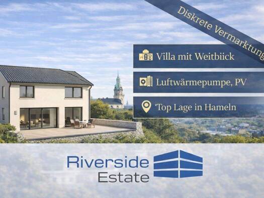 Villa zum Kauf 949.000 € 7 Zimmer 300 m² 1.181 m² Grundstück Klein Berkel Hameln Klein Berkel 31789