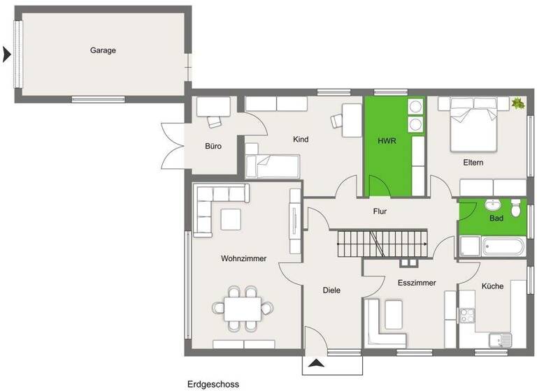 Einfamilienhaus zum Kauf 269.000 € 5 Zimmer 126,5 m² 597 m² Grundstück Nordhorn 48527