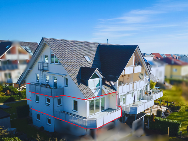 Wohnung zum Kauf 425.000 € 3,5 Zimmer 92 m² Geschoss 1/3 frei ab sofort Schnetzenhausen Friedrichshafen 88045